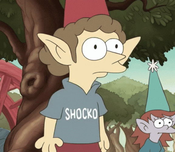 Socked Elf Exclamation GIF