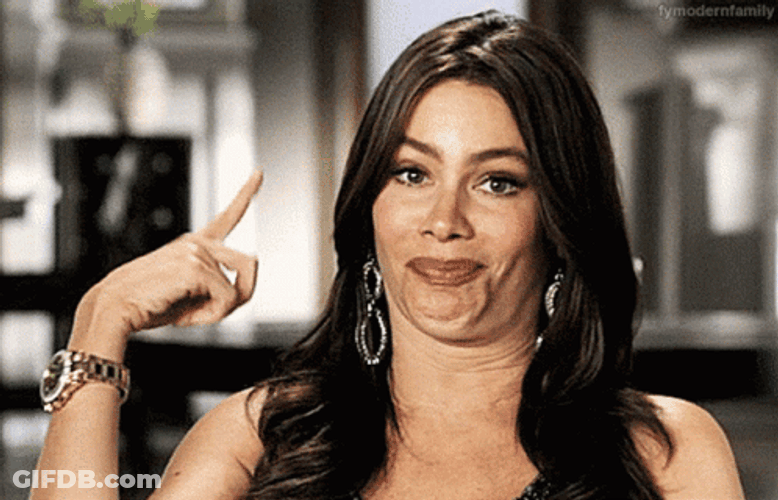 Sofia Vergara Signing Crazy GIF