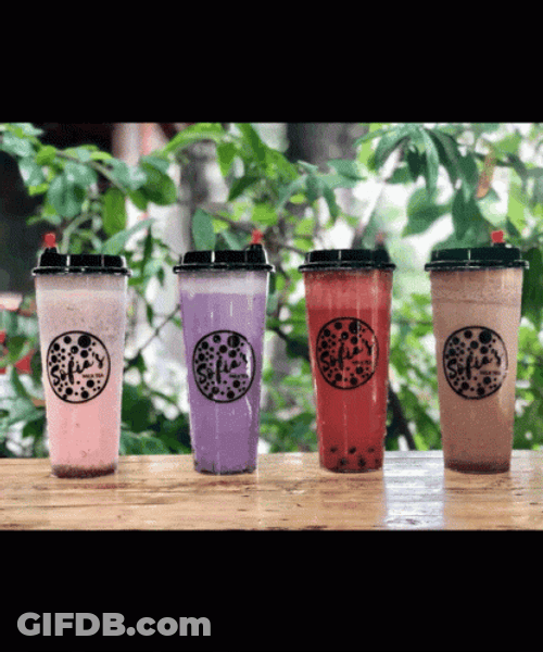 Sofias Boba Milk Tea GIF