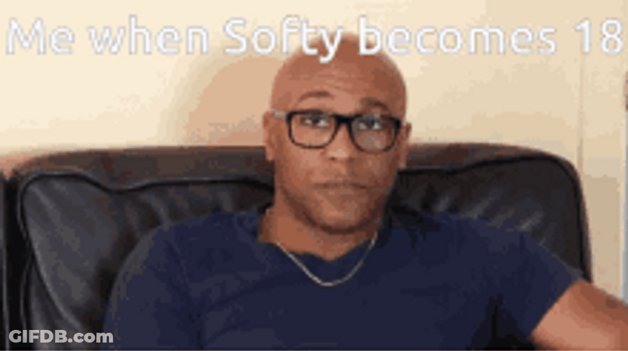 Softy 18 Guy Turns TV Off Nope GIF