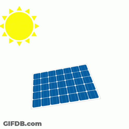 Solar Energy Solar Panels GIF