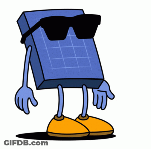 Solar Panels Thumbs Up GIF