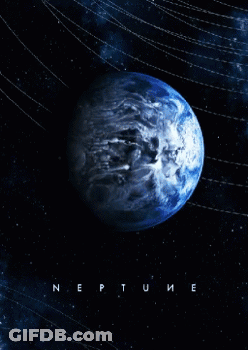 Solar System Planets Loop GIF