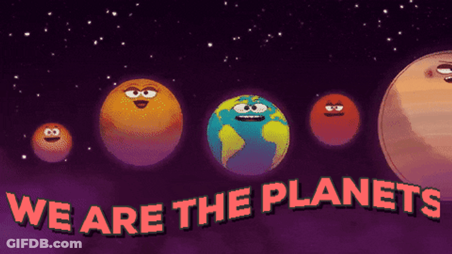 Solar System We Are Planet GIF