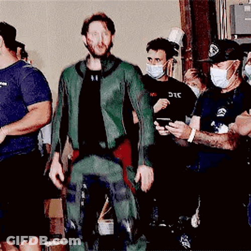 Soldier Boy Hopping GIF