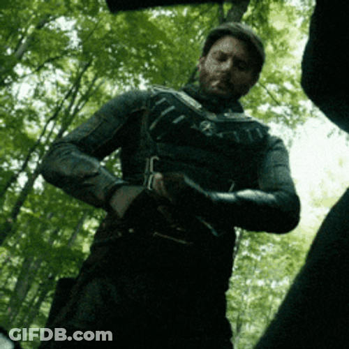 Soldier Boy Preparing Weapons GIF