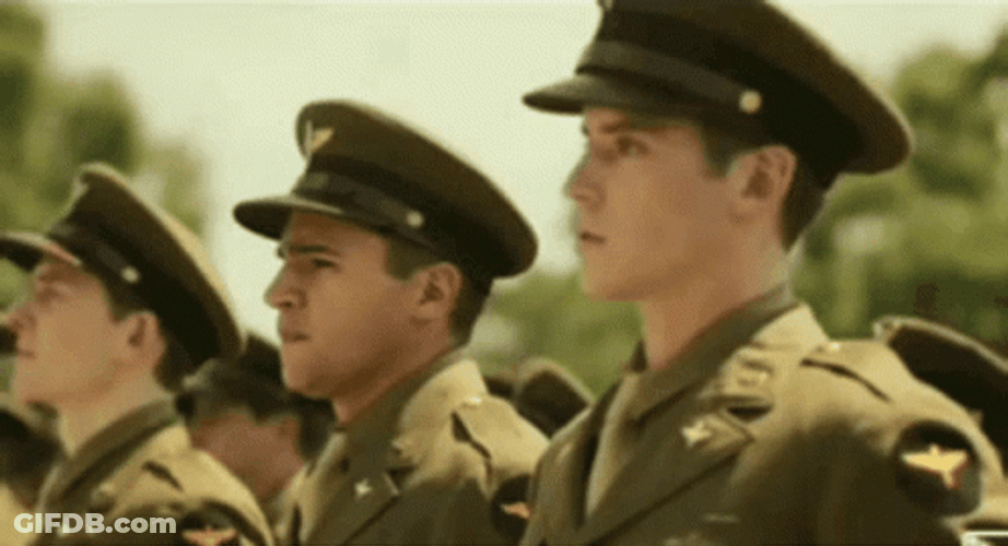 Soldier Collapse Heat Stroke GIF