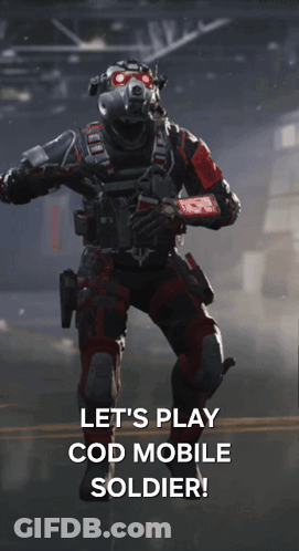 Soldier Dancing Let's Play COD Mobile GIF