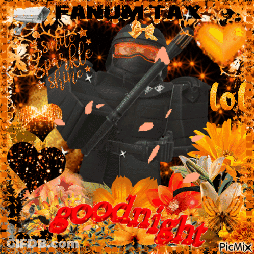 Soldier Goodnight In Red GIF