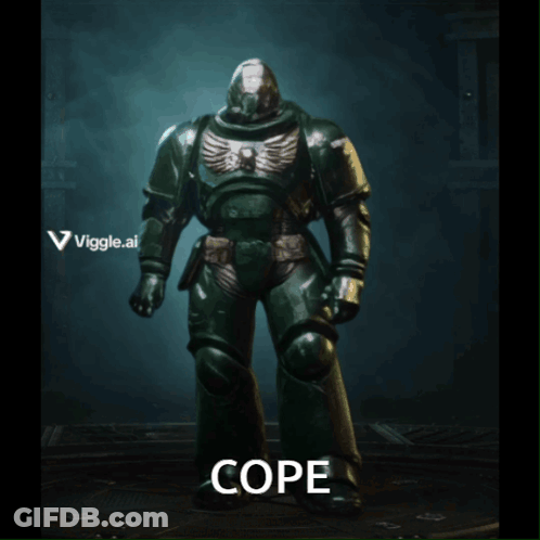 Soldier Saying Cope GIF
