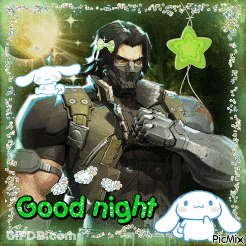 Soldier Saying Good Night GIF