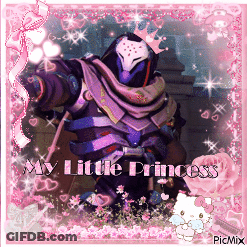 Soldier With Crown Saying My Little Princess GIF