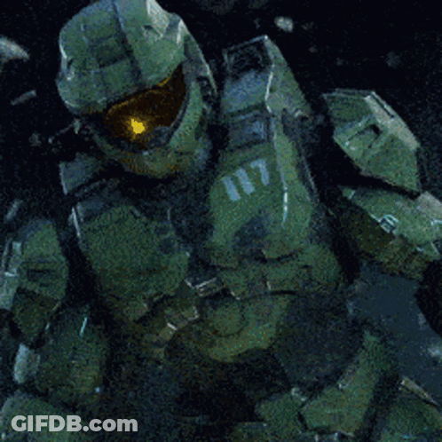 Soldier With Number 117 GIF