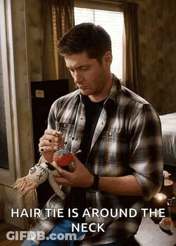 Soldier With Voodoo Stroke It Text GIF