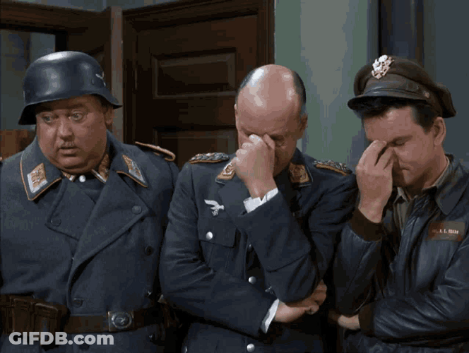 Soldiers Facepalm GIF
