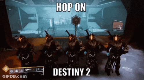 Soldiers Hop On Destiny 2 GIF
