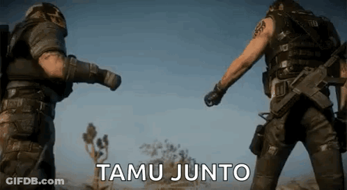 Soldiers In Desert Tamu Junto GIF
