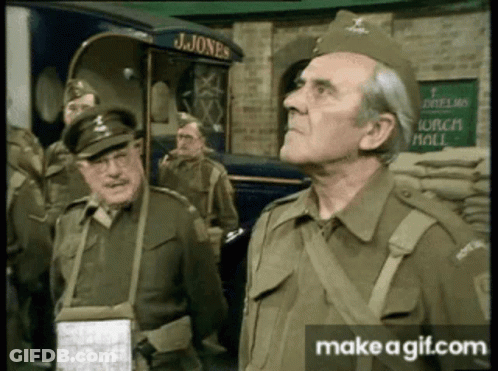 Soldiers In Front Of Bus Saying Jones GIF