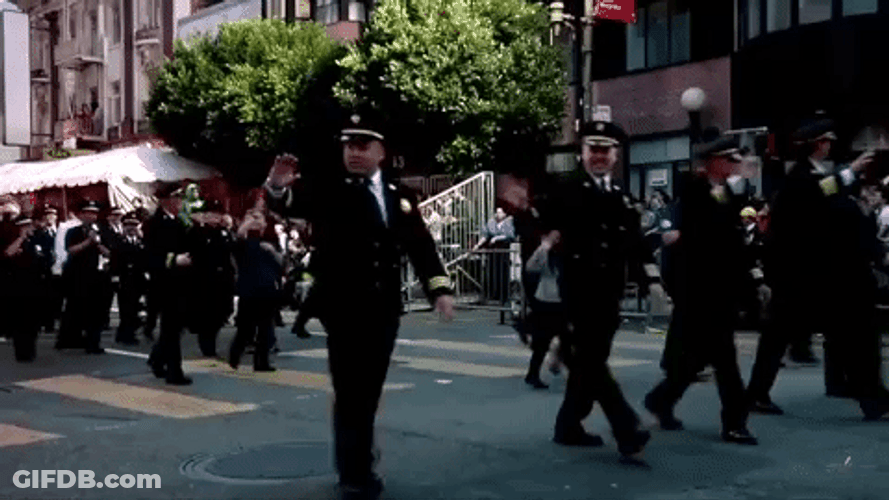 Soldiers Officials Parade GIF