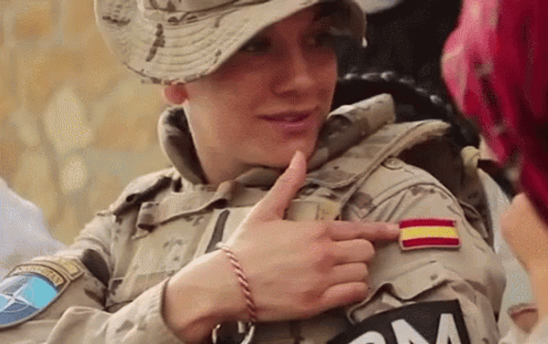 Soldiers Proud Spain GIF