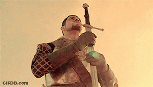 Soldiers Saying Conquer GIF