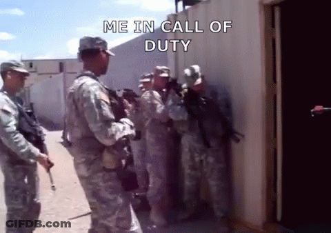 Soldiers Saying Me In Call Of Duty GIF