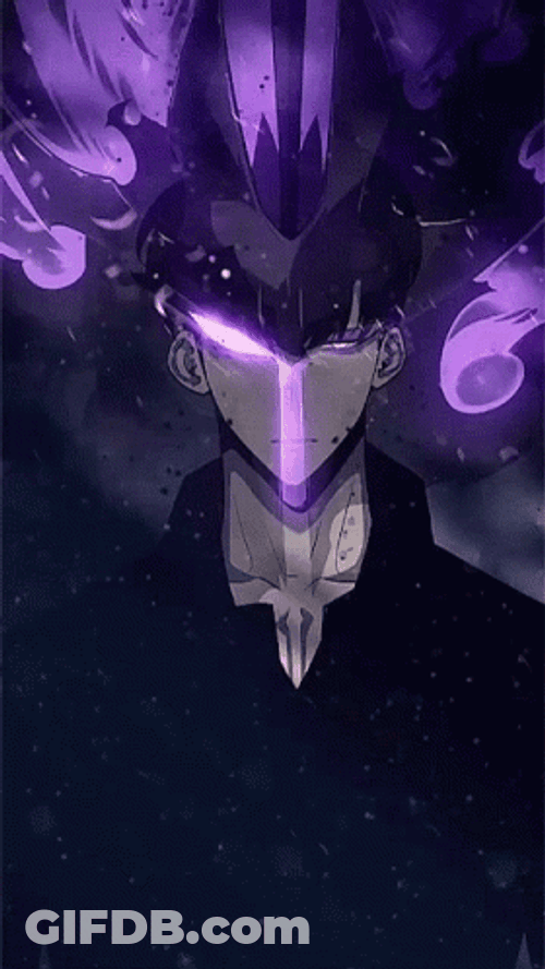 Solo Leveling Purple Ashes GIF