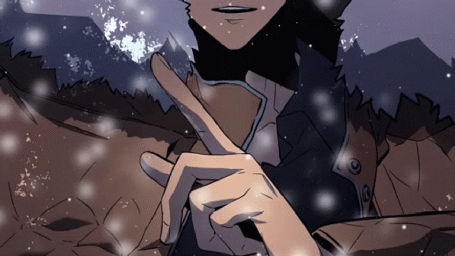 Solo Leveling Said Quiet GIF