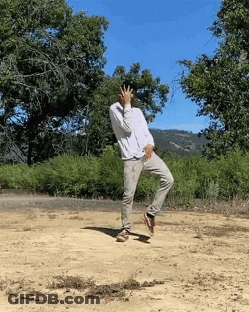 Solo Outdoor Breakdancing GIF