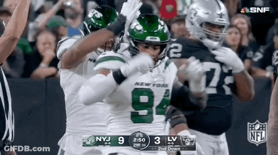 Solomon Thomas Dancing Jets GIF