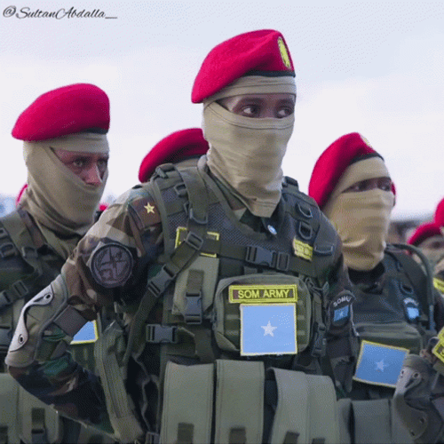 Somalia Military Men GIF