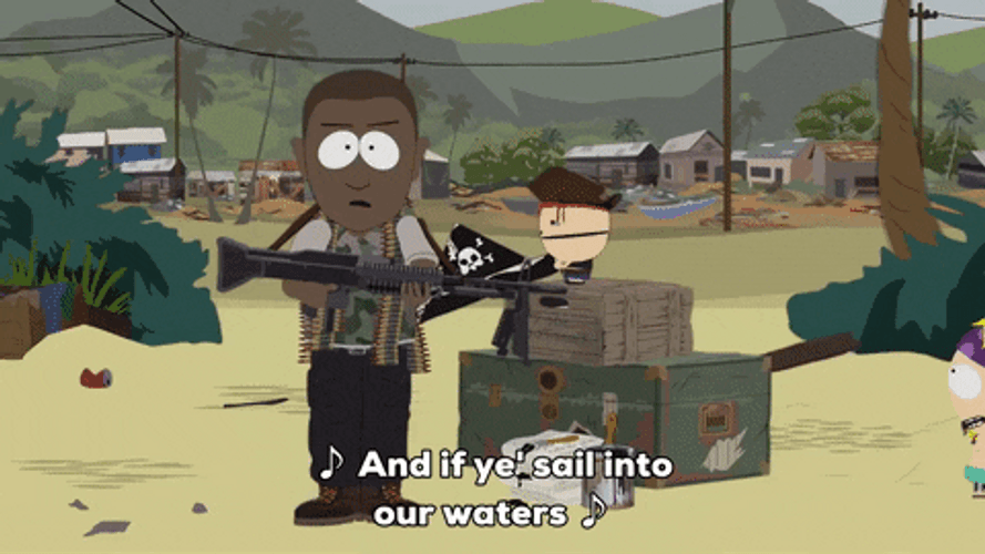 Somalia Pirate Army GIF
