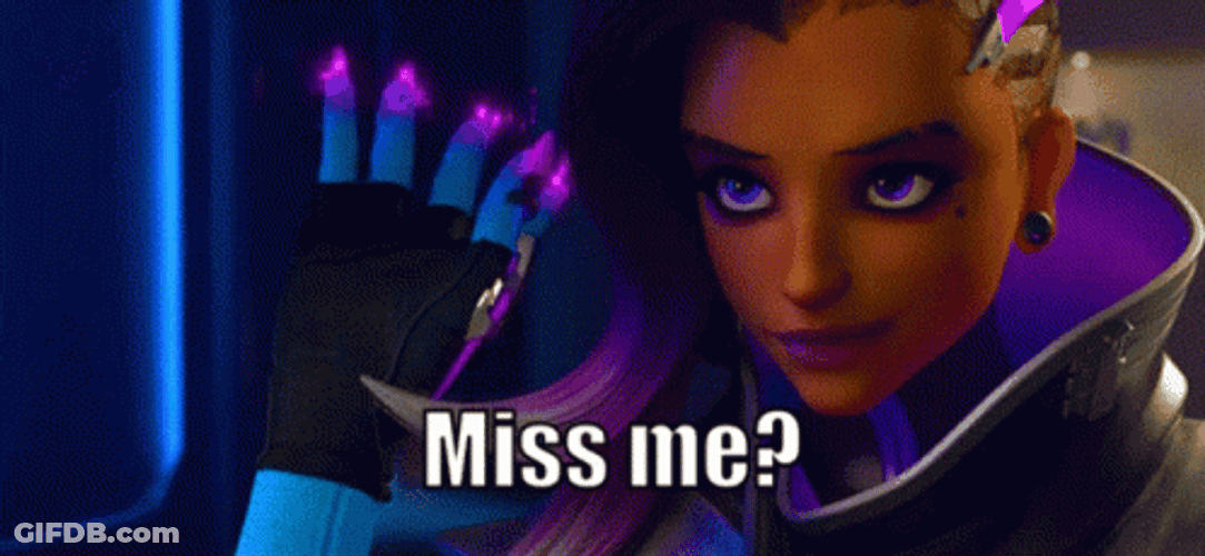 Sombra Overwatch Miss Me Missed Me GIF