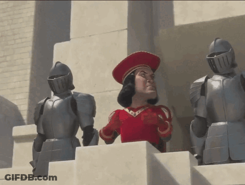 Some Of You May Die Is Written On A Poster GIF