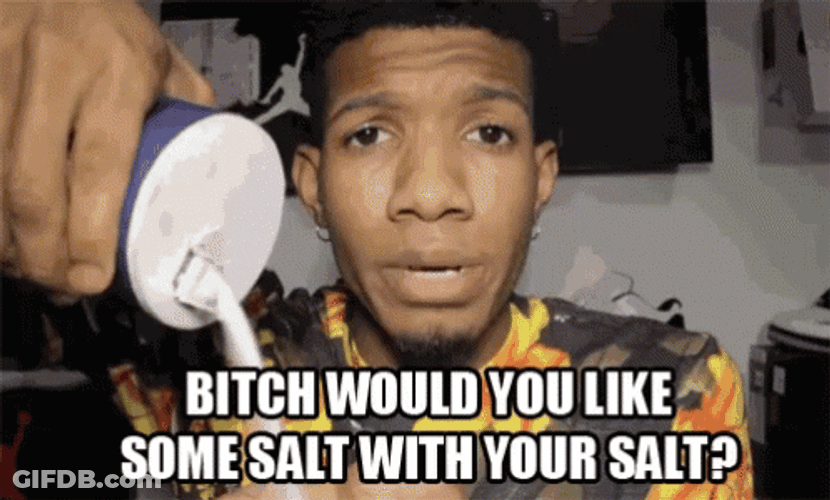 Some Salt With Salt GIF