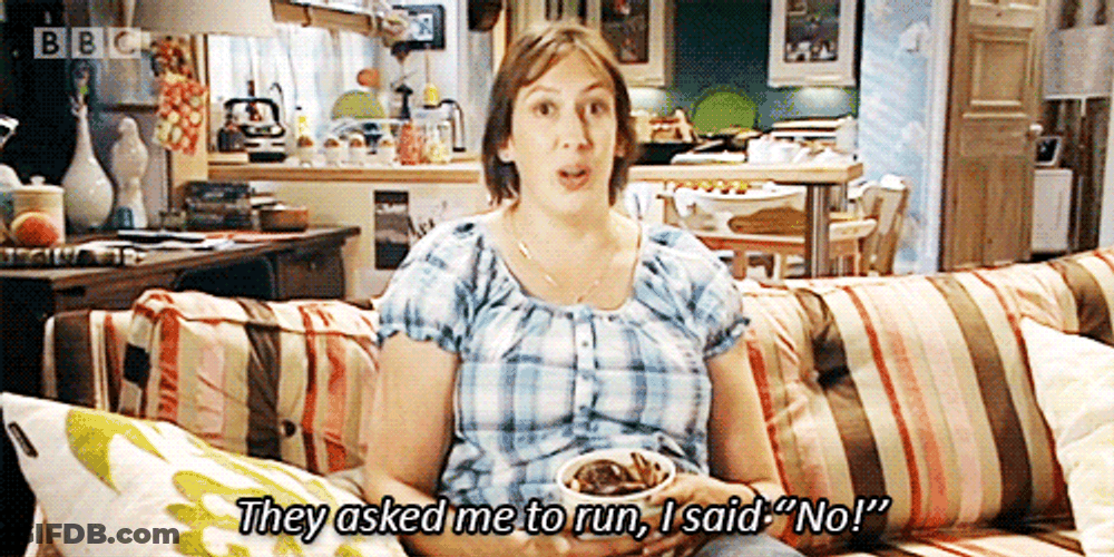 Someone Asked Me To Work Out GIF
