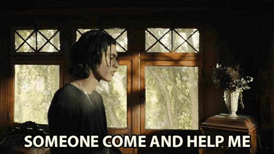 Someone Come And Help Me GIF