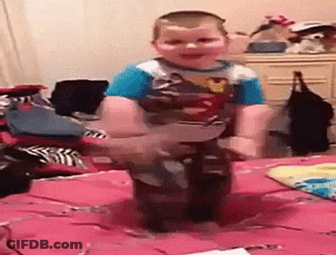 Someone Dancing Kid Took Off Shirt GIF