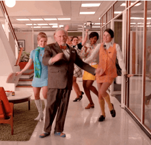 Someone Dancing Man With Women Backup GIF