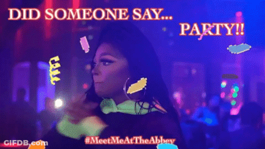 Someone Dancing Say Party Woman GIF