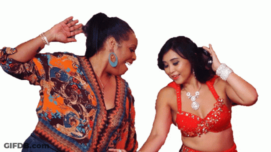 Someone Dancing Two Ladies GIF
