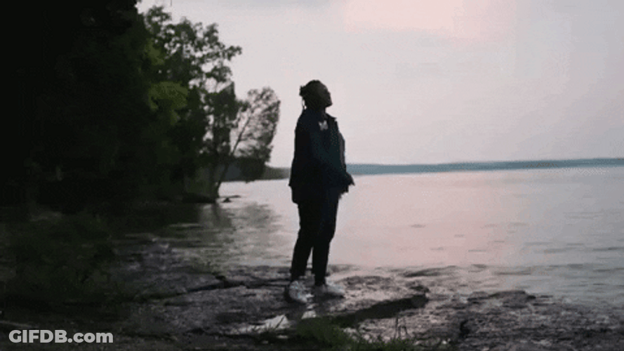 Someone Dancing While Singing GIF