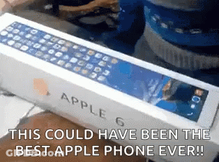 Someone Holding Apple 6 GIF