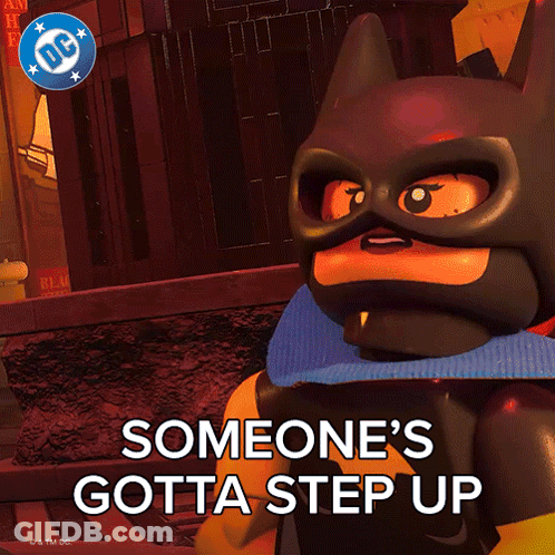 Someone's Gotta Step Up Poster GIF