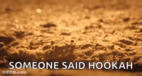 Someone Said Hookah Is Written On A Picture Of Water GIF