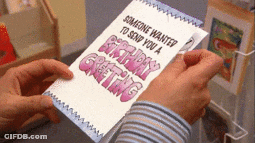 Someone Wants To Send You A Birthday Greeting GIF