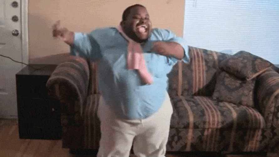 Someones Happy Doing The Carlton Dance GIF