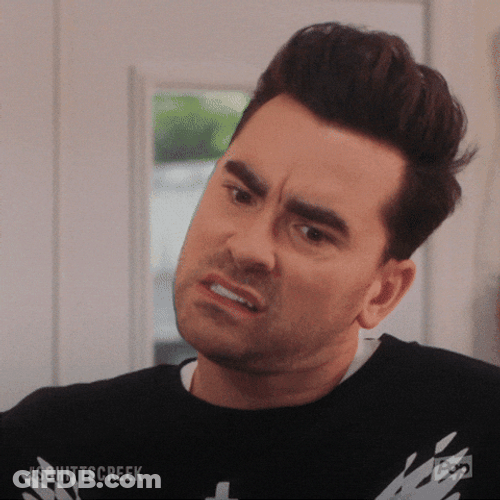 Sometimes Dan Levy Confused Nod GIF