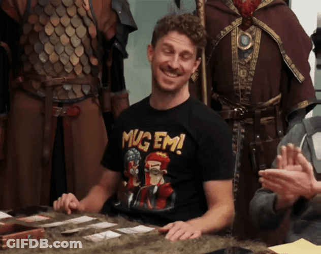 Sometimes DND Clapping GIF