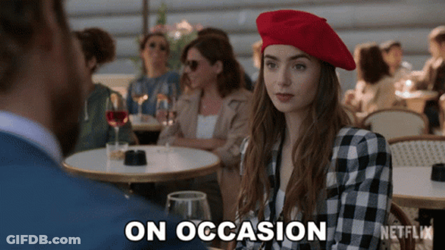 Sometimes Emily In Paris GIF